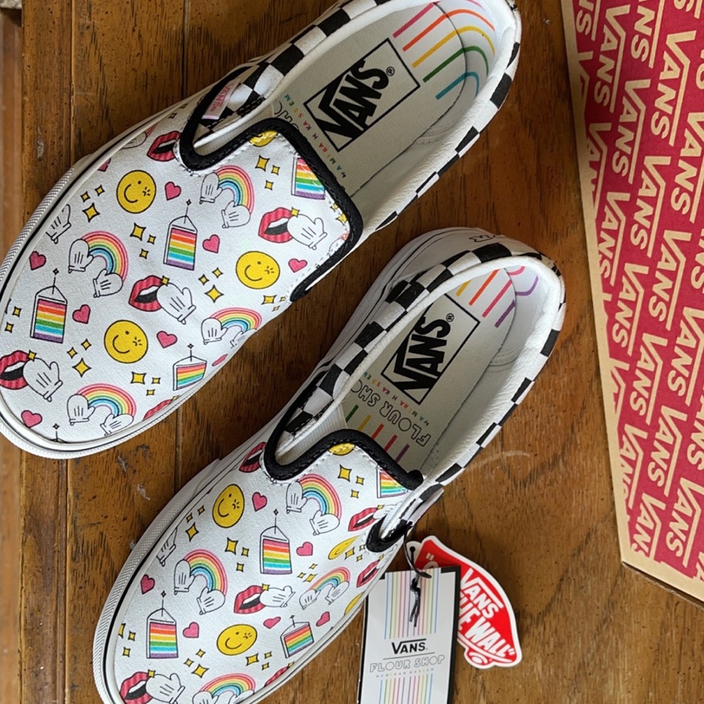 Vans slip ons